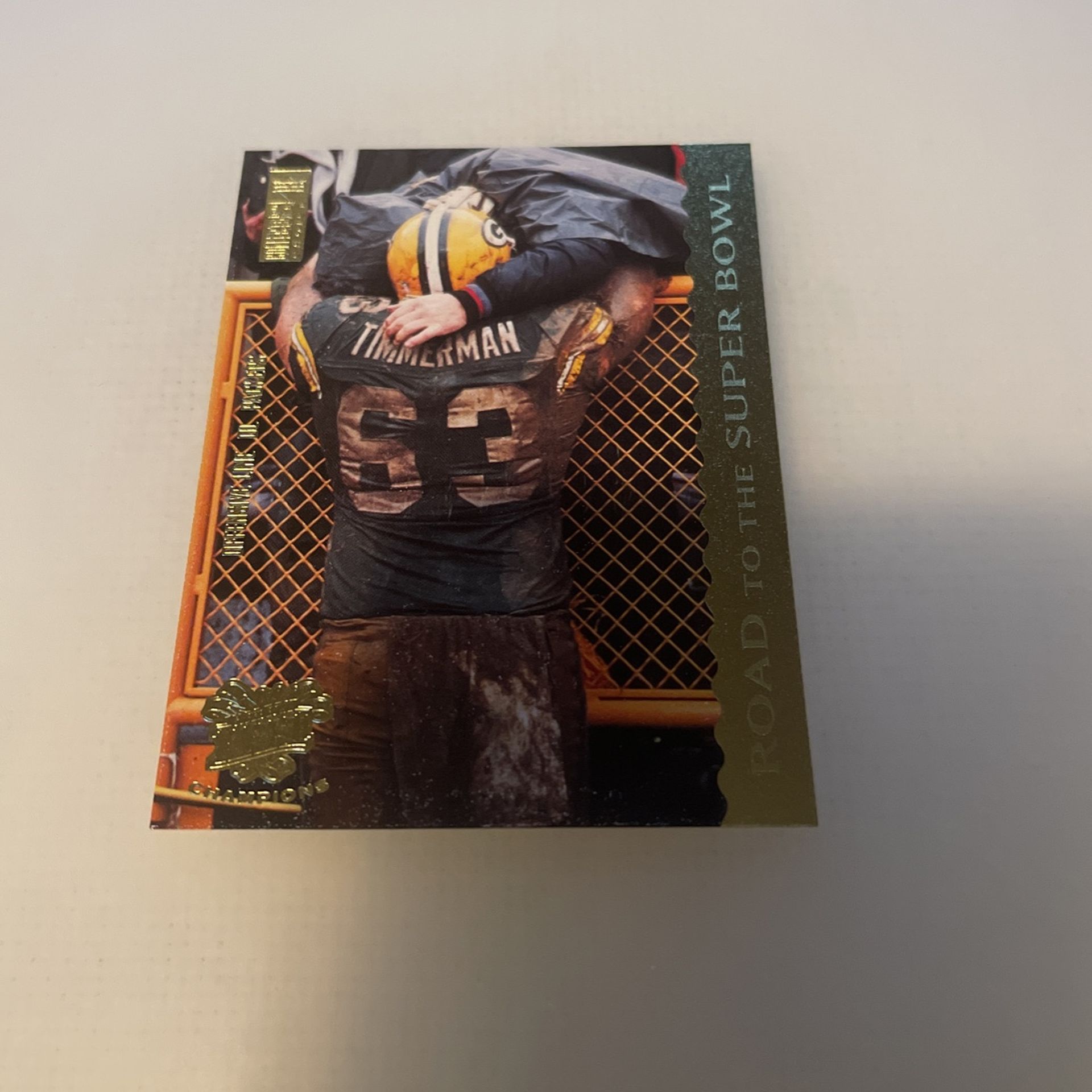 Football Upper Deck 1997 Offensive Line GB79