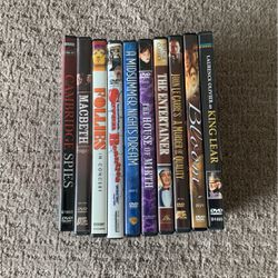 10 DVD Movie Lot Collection