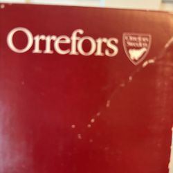 Orrefors Sweden Crystal Bowl