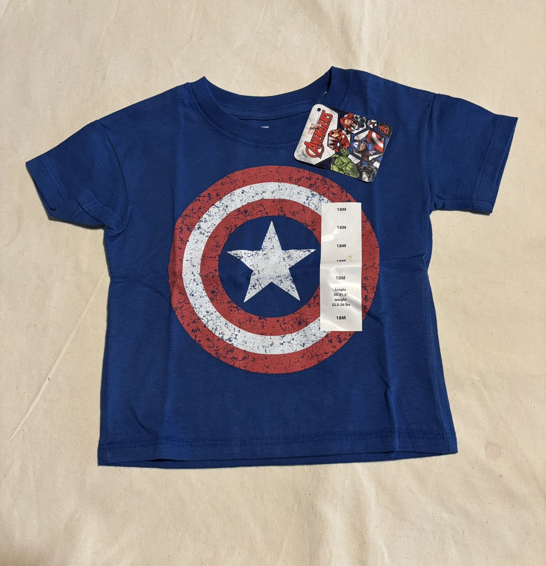 Baby’s Marvel Tee shirt 18 months Brand New