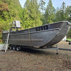 Aluminum Work Boat