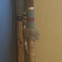 Ceremonial spear and walking stick