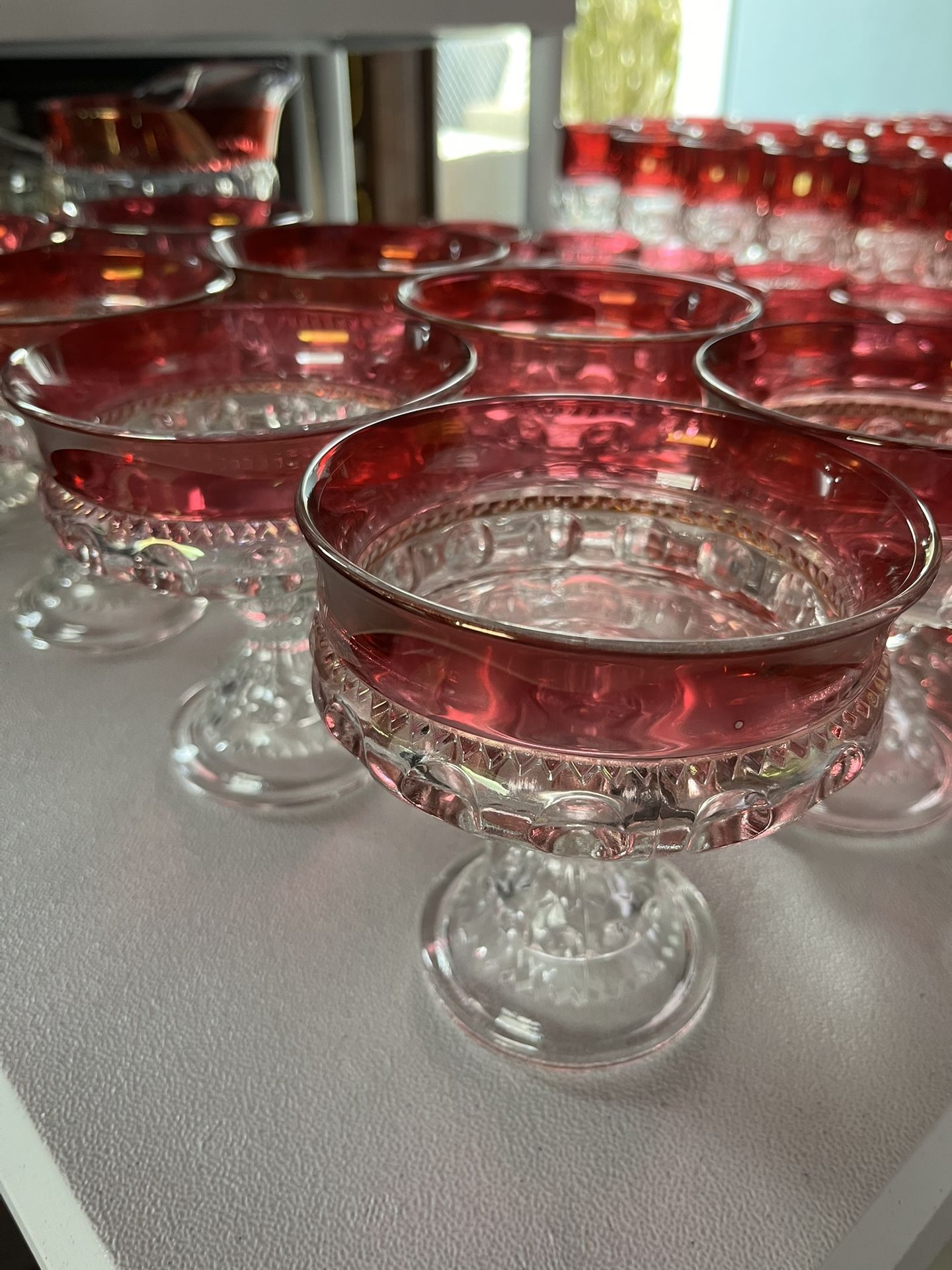 Red Kings Cross GlassWare/dishware/stemware