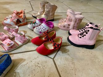 13 Pairs of Girls’ Shoes – Great Condition! $4–$6 Each or $60 for All