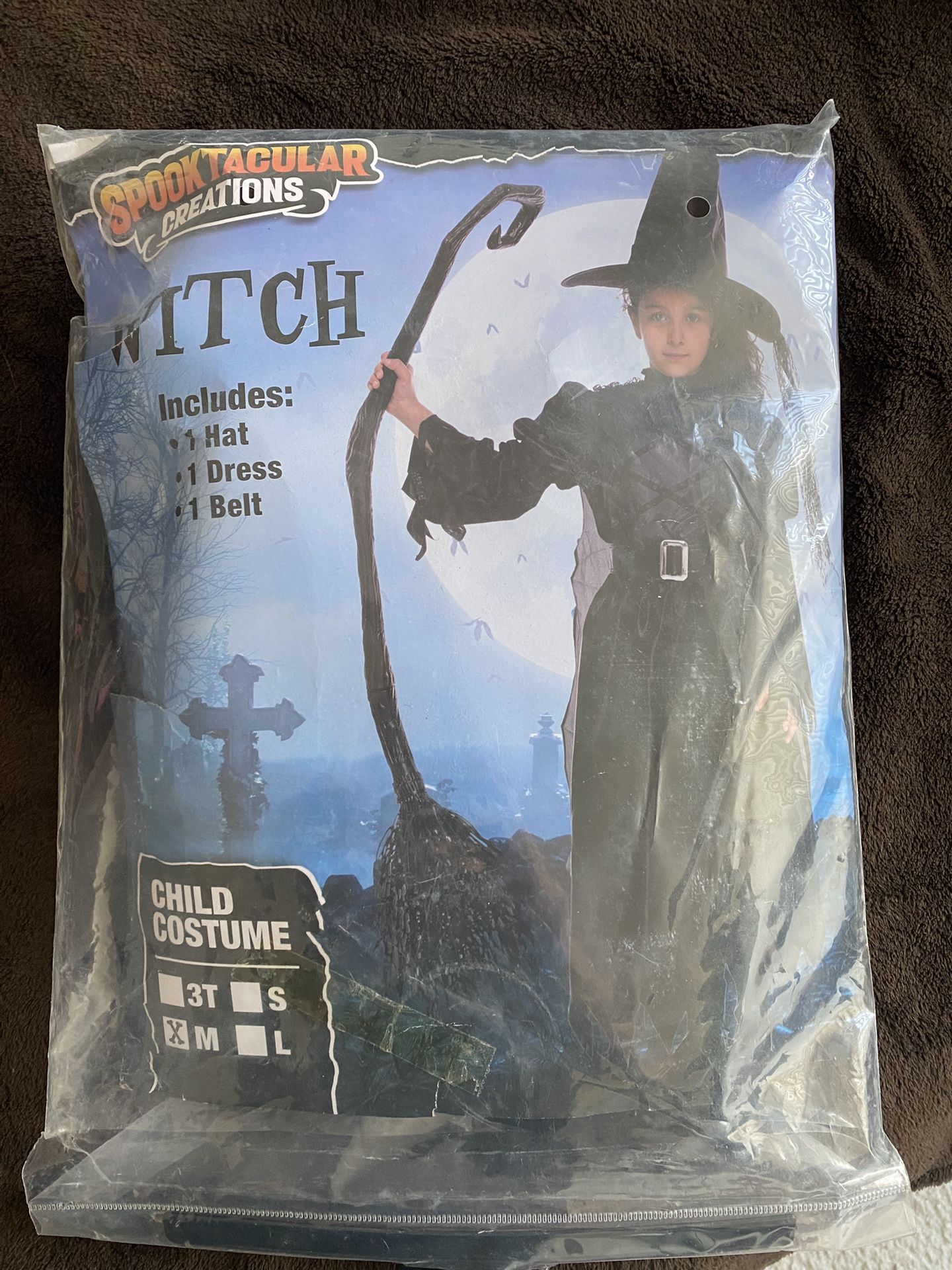Kids Witch Constume No Hat