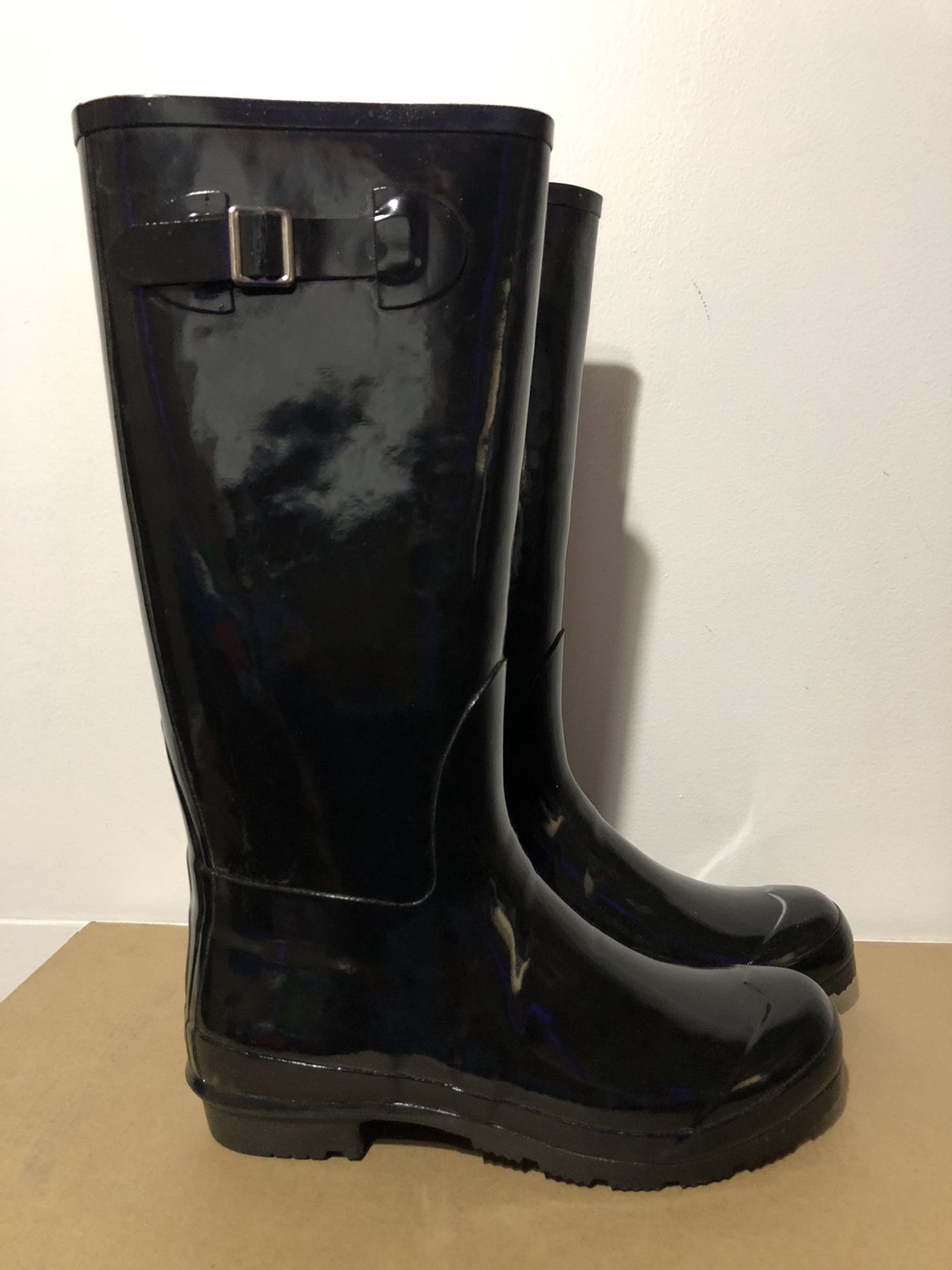 NEW Nomad Black Rain Boots (Women’s Size 9) - $15