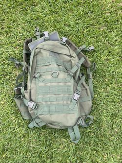 Army green Tactical backpack 