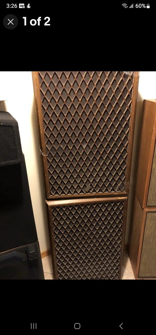 Vintage Sansui Sp X8 Floor Speakers $600 Pickup In Oakdale