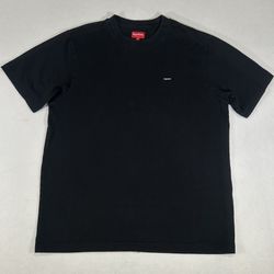 Supreme Small Box Logo Black Short Sleeve T Shirt Men’s Size Medium