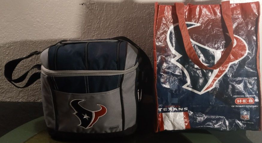 HOUSTON TEXANS Cooler Free Tote