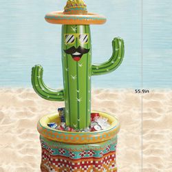 Inflatable Cactus Cooler(never Used)