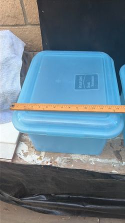 Storage bins used