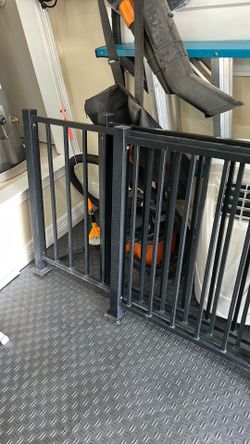 Black Metal Railing