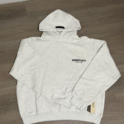 Essentials Hoodie Light Oatmeal Size Medium