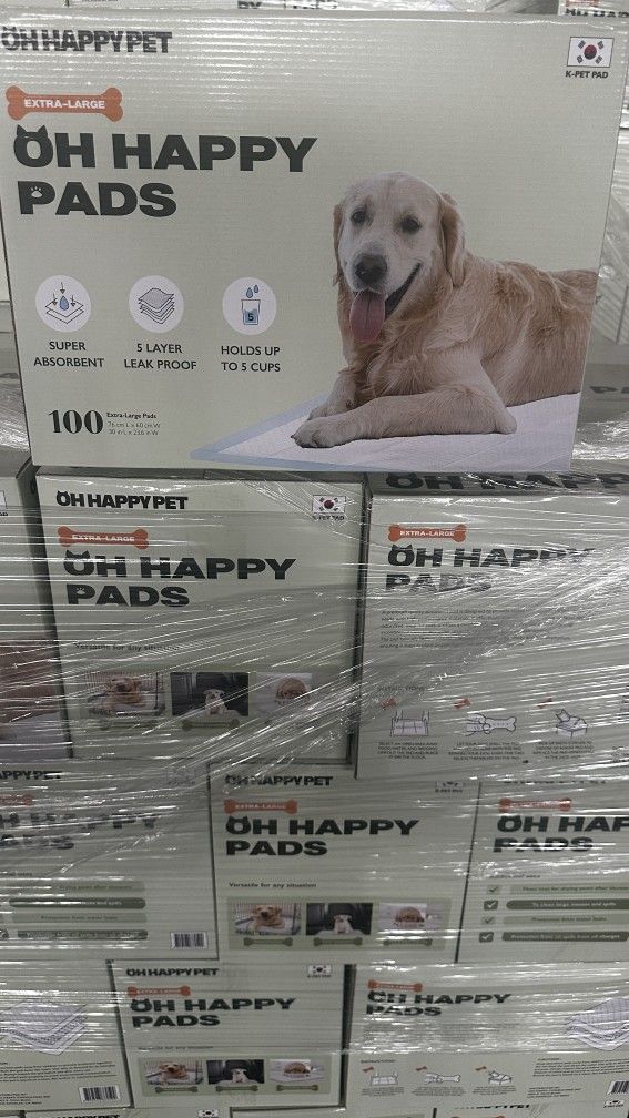 Large Puppy Pee Pads 100 Count
