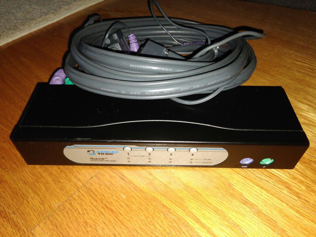 Cables to Go KVM switch