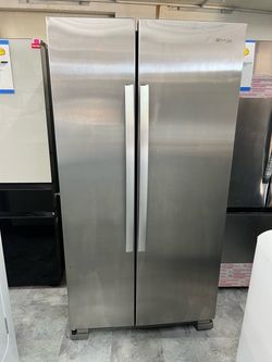 Whirlpool Side-by-Side Stainless Steel Refrigerator