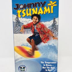 Johnny Tsunami VHS Tape Disney Channel Original Movie Rare - Tested ✔️ VG+