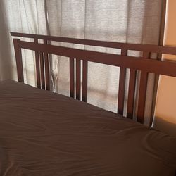 Cal King Solid Wood Bed Frame 