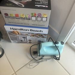 Kitchen Appliance Bundle – Chopper, Toaster & Hand Mixer
