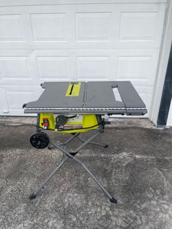 Ryobi Portable Table Saw with Stand