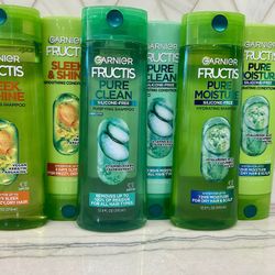 Garnier Fructis shampoo and conditioner sets.  New/unopened. Gift-giving condition. 