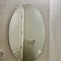 Oval Mirror 3ftX2ft