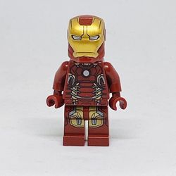 Lego Marvel Iron Man Mark 43 Minifigure 