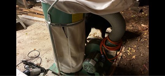 Grizzly Dust Collector with Bag