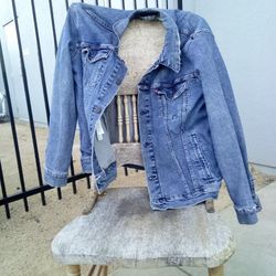 MEN'S LEVI'S XL JEAN CLASSIC TRUCKER JACKET