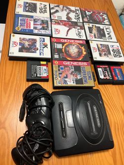 Sega Genesis Console with 11 Games Bundle