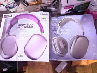Fisher Boom Max Pro Sound Wireless Headphones (x2)