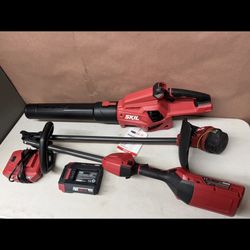 SKIL PWR CORE40 40v Cordless Battery String Trimmer & Leaf Blower 2.5Ah (Battery & Charger included)