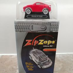 New Zip Zaps Micro RC Red Porsche 911 Turbo