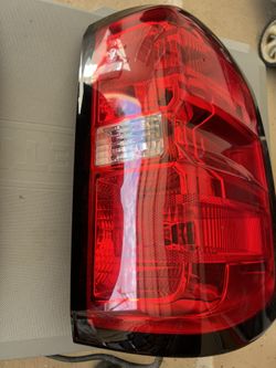 2018 Silverado Taillights