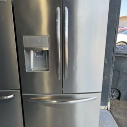 Refrigerator Frigidaire French Door Stainless Steel 