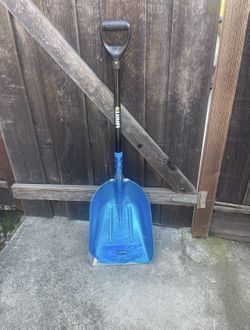 HART Aluminum Scoop Shovel with Fiberglass Shaft and