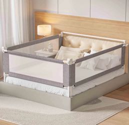 Bed Rail Guard with Mesh Panel
