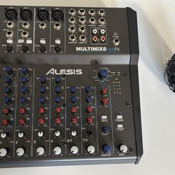 Alesis MultiMix 8 FX USB 8-Channel Mixer
