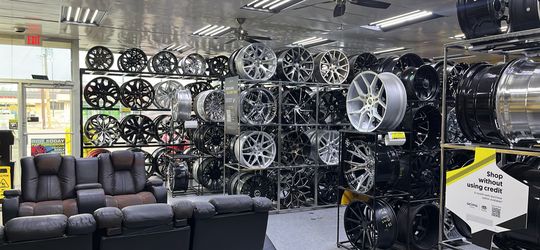 WHEELS AND TIRES $40 DOWN 