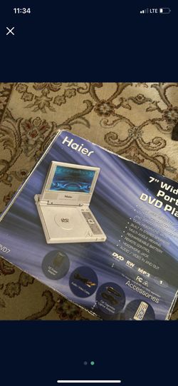 Haier PDVD771 7-Inch Widescreen Portable DVD Player