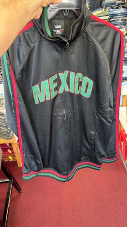 Mexico full-zip track jacket