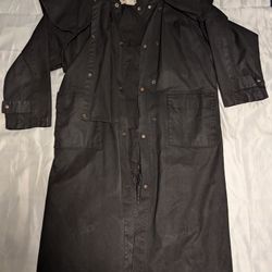Original Sydney Oilskin Clothing Company Duster Jacket  Size: Large
