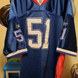 NFL Buffalo Bills Paul Posluszny #51 Stitched Jersey Brand Reebok Size 60