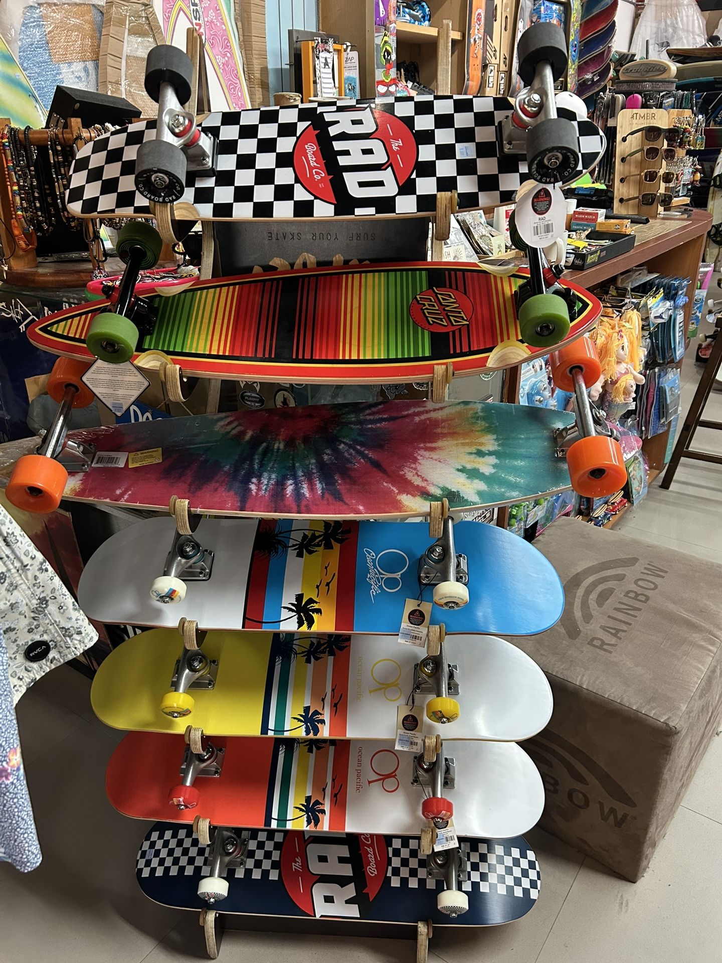 $80 Skateboards at Catch A Wave surf and skate shop