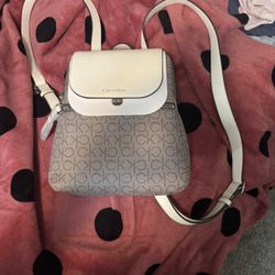 Calvin Klein Mini Backpack Purse