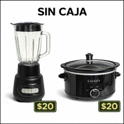 Licuadora Y Slow cooker 