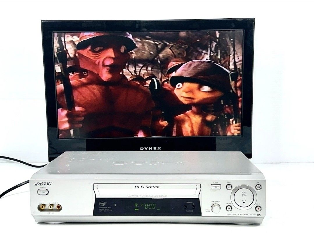 Sony SLV-N88 VCR Hi-Fi Stereo VCR Plus VHS Recorder , Tested and Works