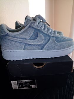 Nike Air Force 1 JA Denim Low Sneakers