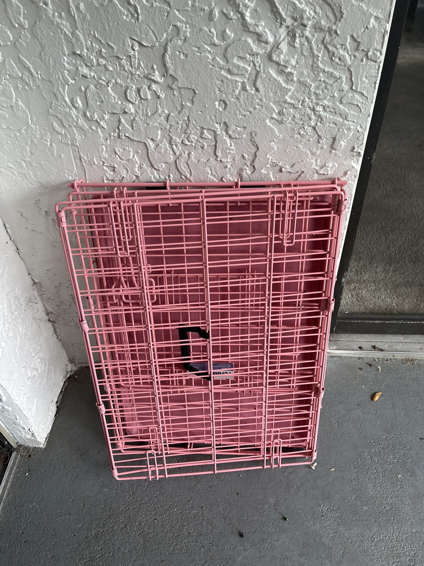 Pink Dog Crate
